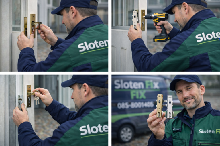 slotenmaker van sloten fix vervangt sloten